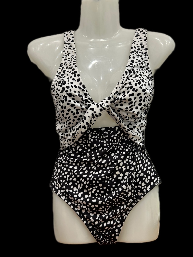 مایو زنانه یه تیکه طرحدار 