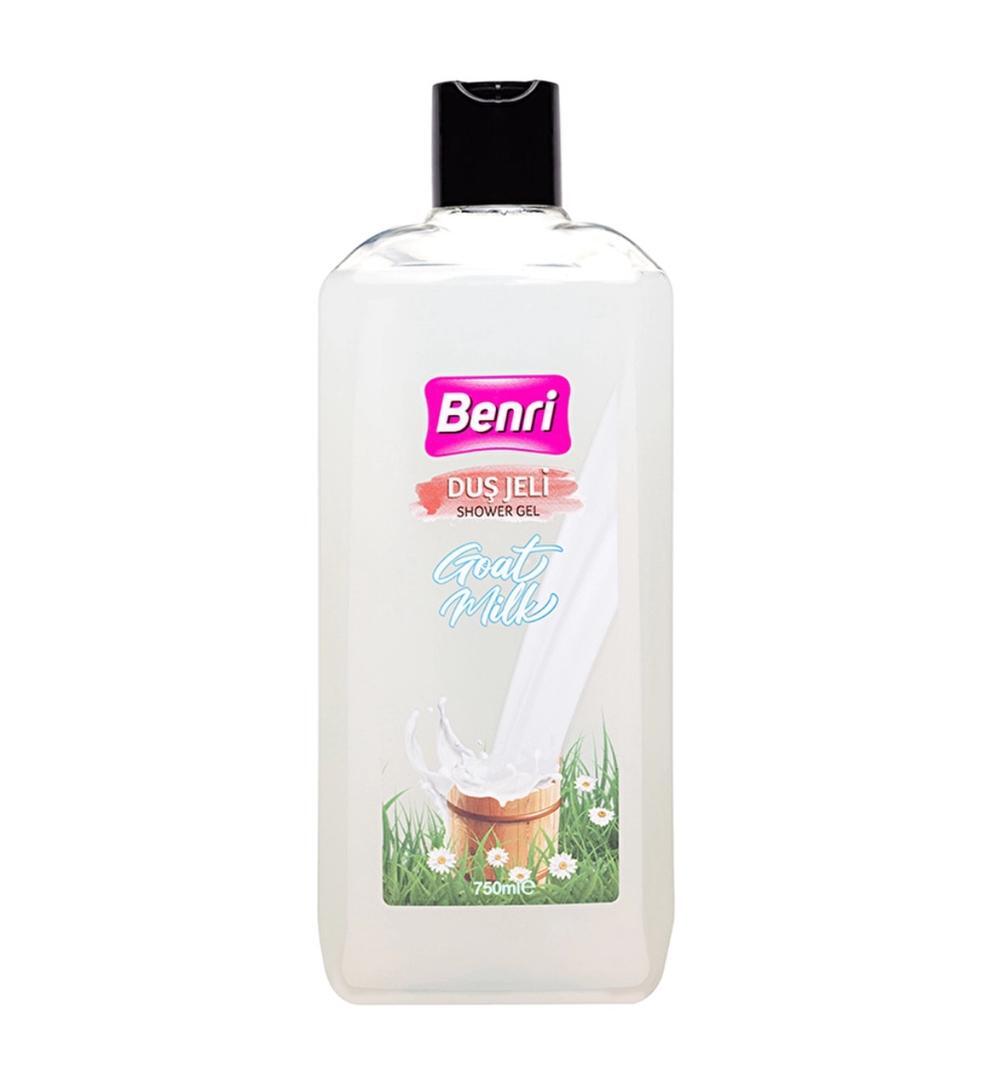 ژل دوش Benri مدل Goat Milkحجم ۷۵۰ میلیلیتر