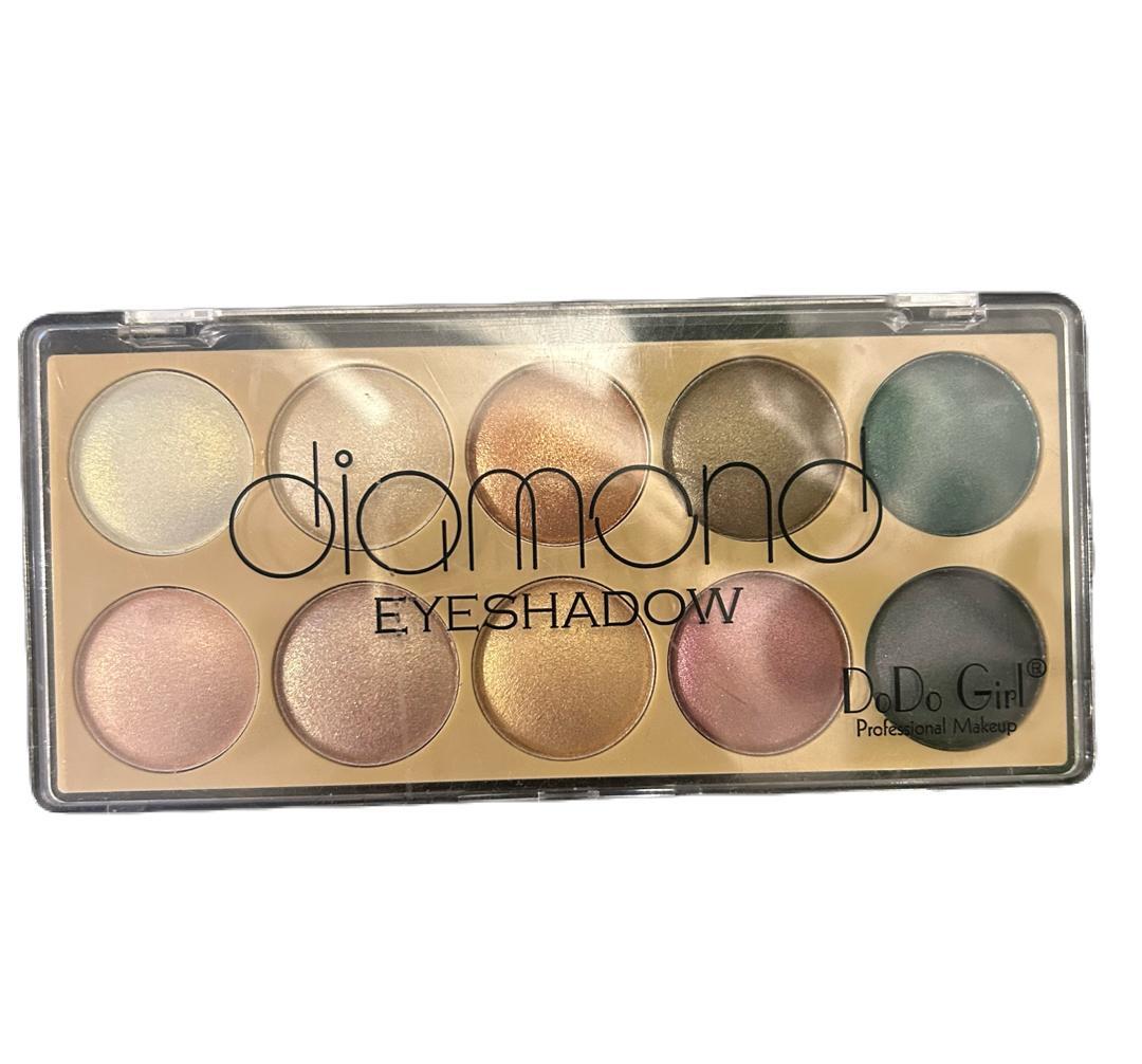 پالت سایه چشم دودو گرل با جلوه رنگ اکلیلی، شماره رنگ G03 مدل Diamond