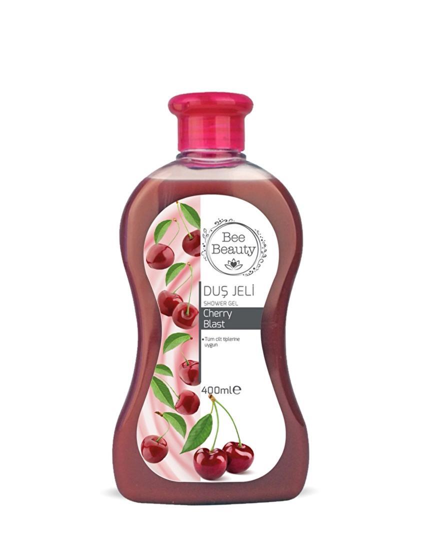 شاورژل Bee Beauty مدل Cherry Blast حجم ۴۰۰ میلیلیتر