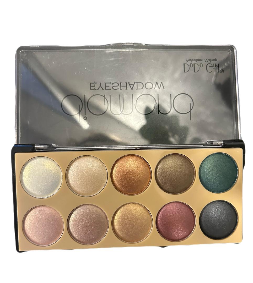 پالت سایه چشم دودو گرل با جلوه رنگ اکلیلی، شماره رنگ G03 مدل Diamond