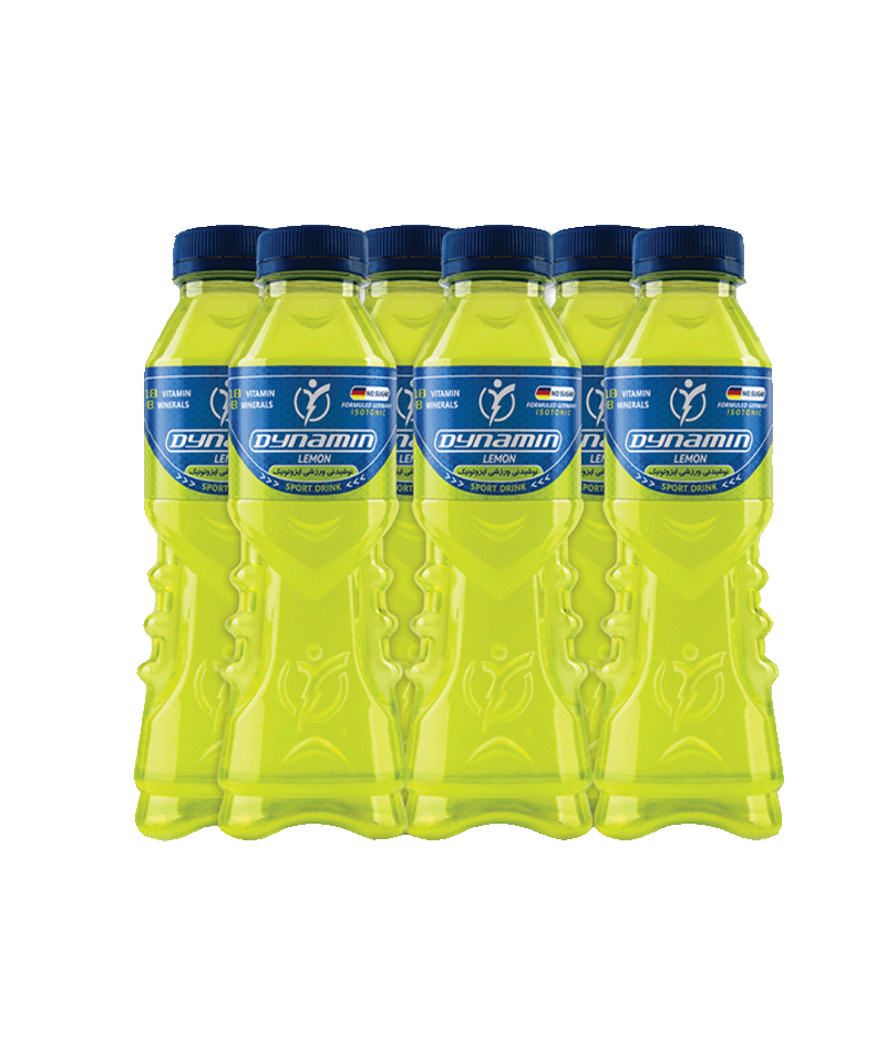نوشیدنی ورزشی داینامین با طعم لیمو