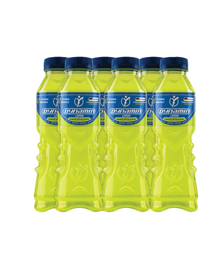 نوشیدنی ورزشی داینامین با طعم لیمو 