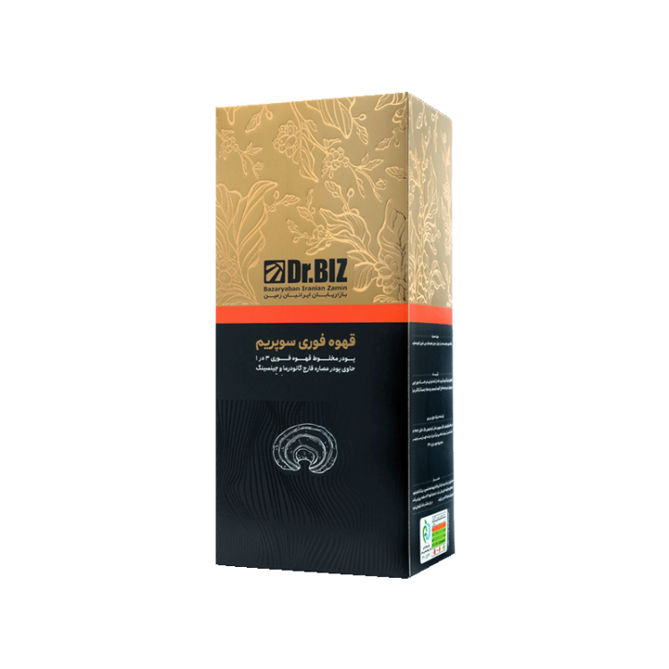 کافه سوپریم با قارچ گانودرما ۲۰ عددی