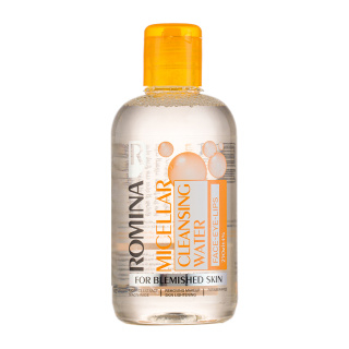 محلول پاک کننده آرایش صورت رومینا مناسب پوست لک دار 250 میلی لیتر