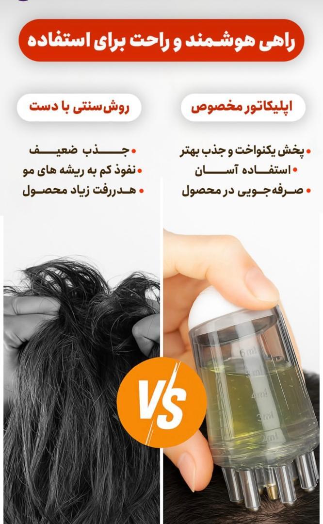 تونیک ضد ریزش و محرک رشد مجدد مو به همراه اپلیکاتور - EXONIC