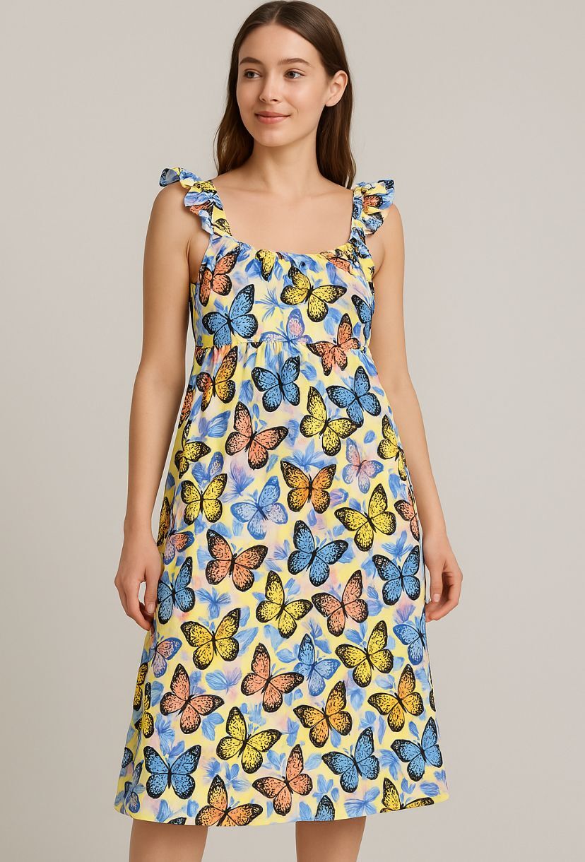 پیراهن راحتی زنانه ساتن ابریشم ترک