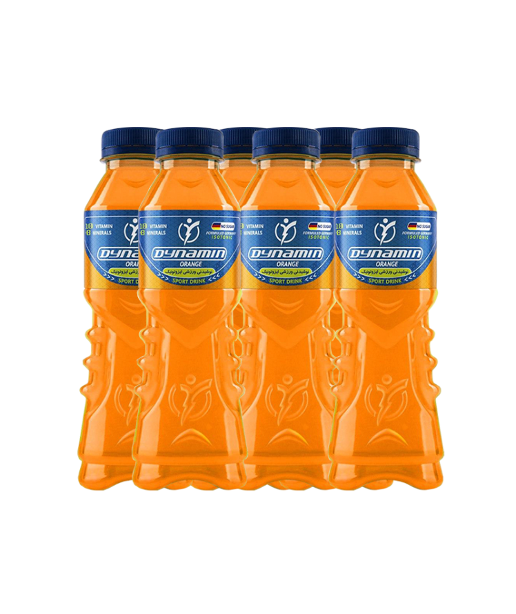 نوشیدنی ورزشی داینامین باطعم پرتقال