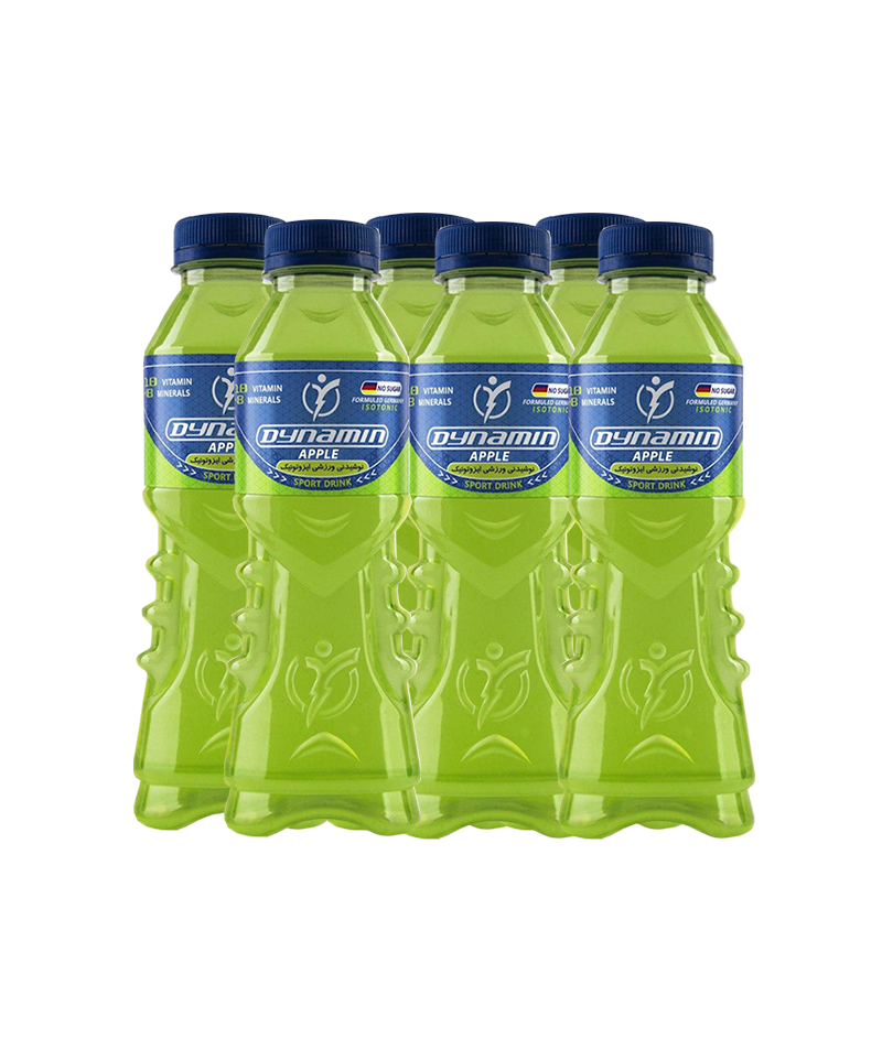 نوشیدنی ورزشی داینامین با طعم سیب