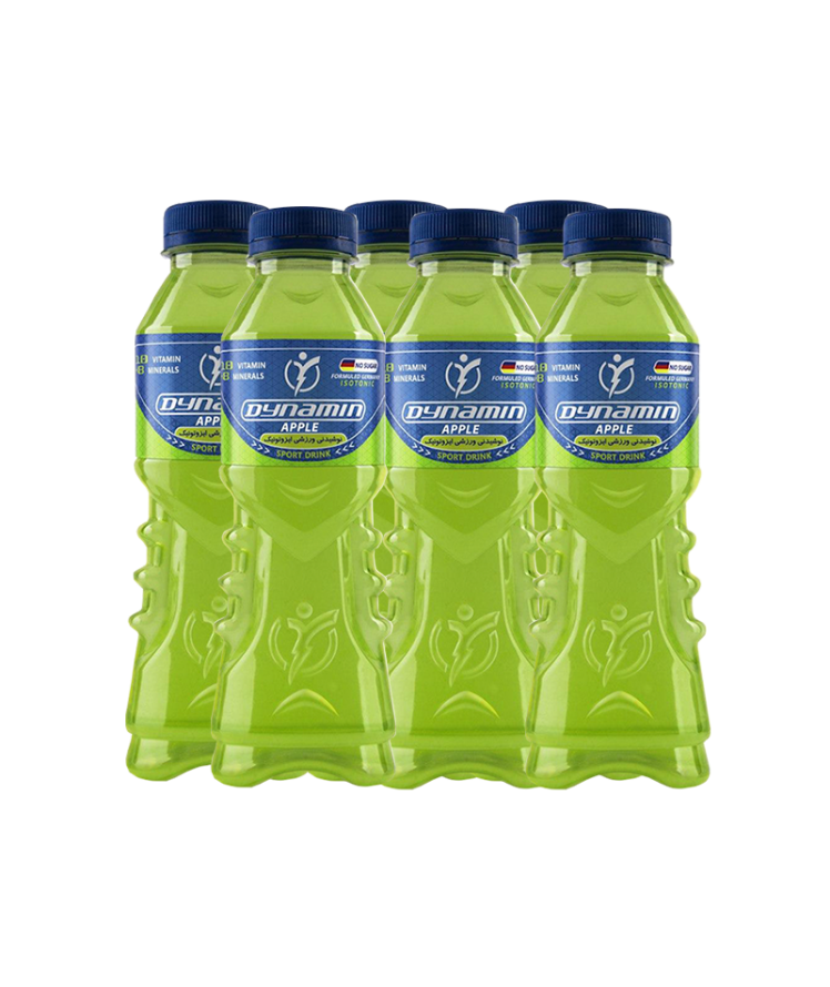 نوشیدنی ورزشی داینامین با طعم سیب